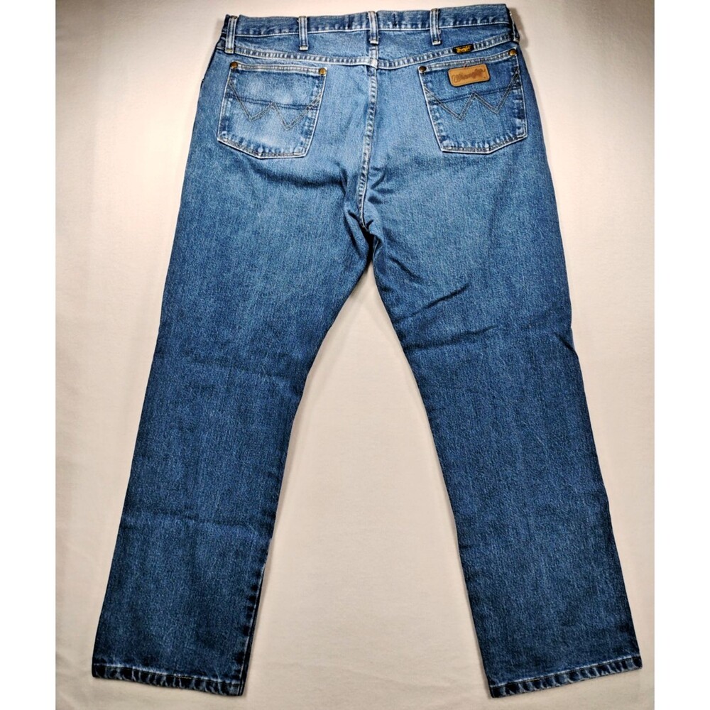 Wrangler George Strait Cowboy Cut Stacked Jeans 13MGSHD 38X30 Excellent Cond. - Picture 7 of 13
